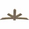 Ekena Millwork Alberta Rough Sawn Timber Gable Bracket, Douglas Fir, 72"W x 36"H x 2"D x 6"F, 12/12 Pitch GBW072X36X0206ALB00RDF - alternate 5